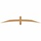 Ekena Millwork Bellingham Timber Gable Bracket, Western Red Cedar, 72"W x 12"H x 1 1/2"D x 3 1/2"F, 4/12 Pitch GBW072X12X0204BEL00SWR - alternate 1